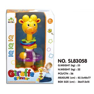 Push Spin Giraffe Toy Supplier